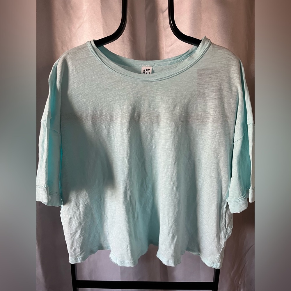 JoyLab Cropped Fit Short Sleeve Tee